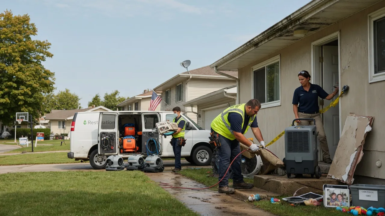 Water Damage Restoration in Payson, IL near me